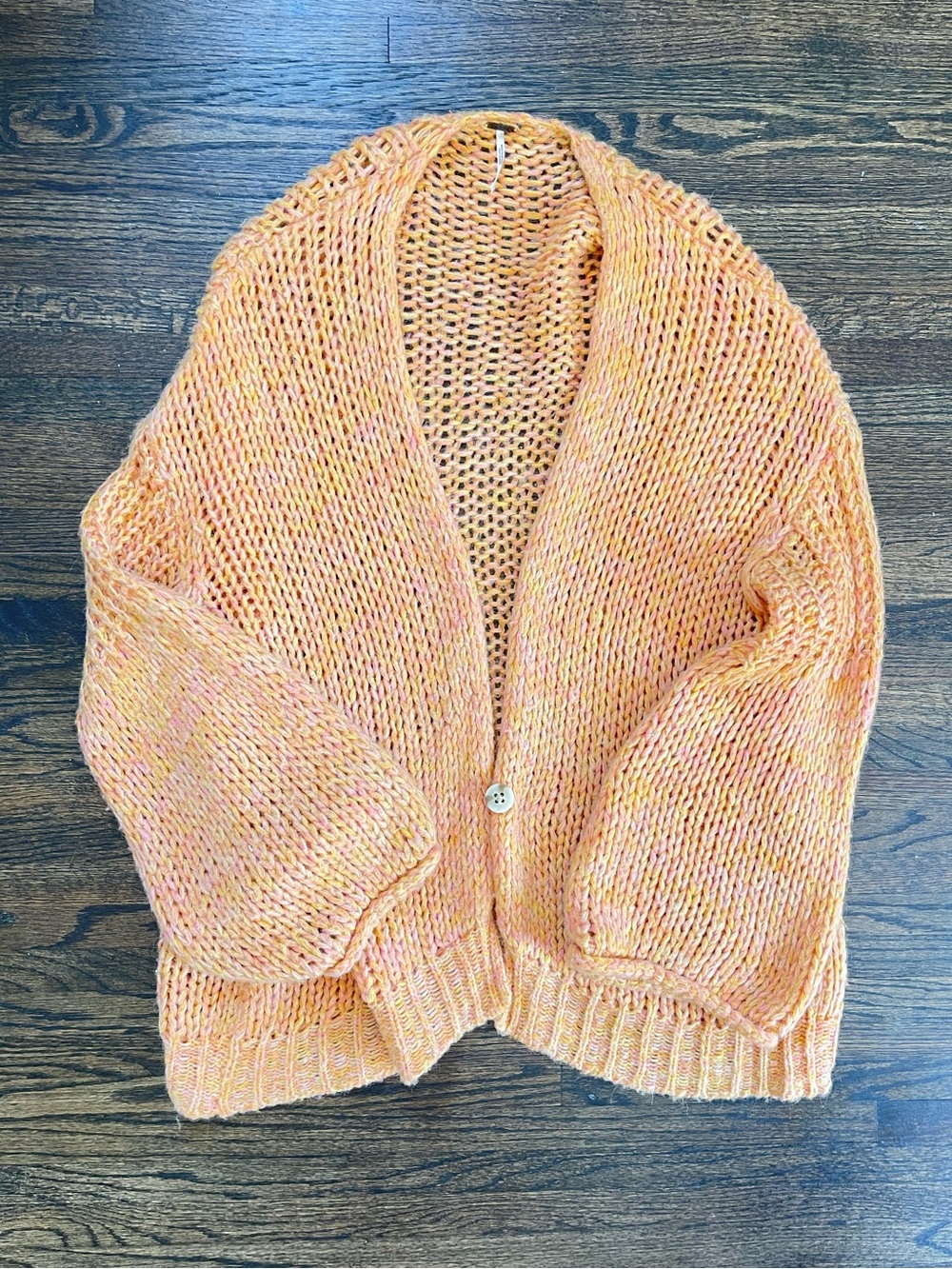 Free People Oversized Balloon Sleeve Cardigan